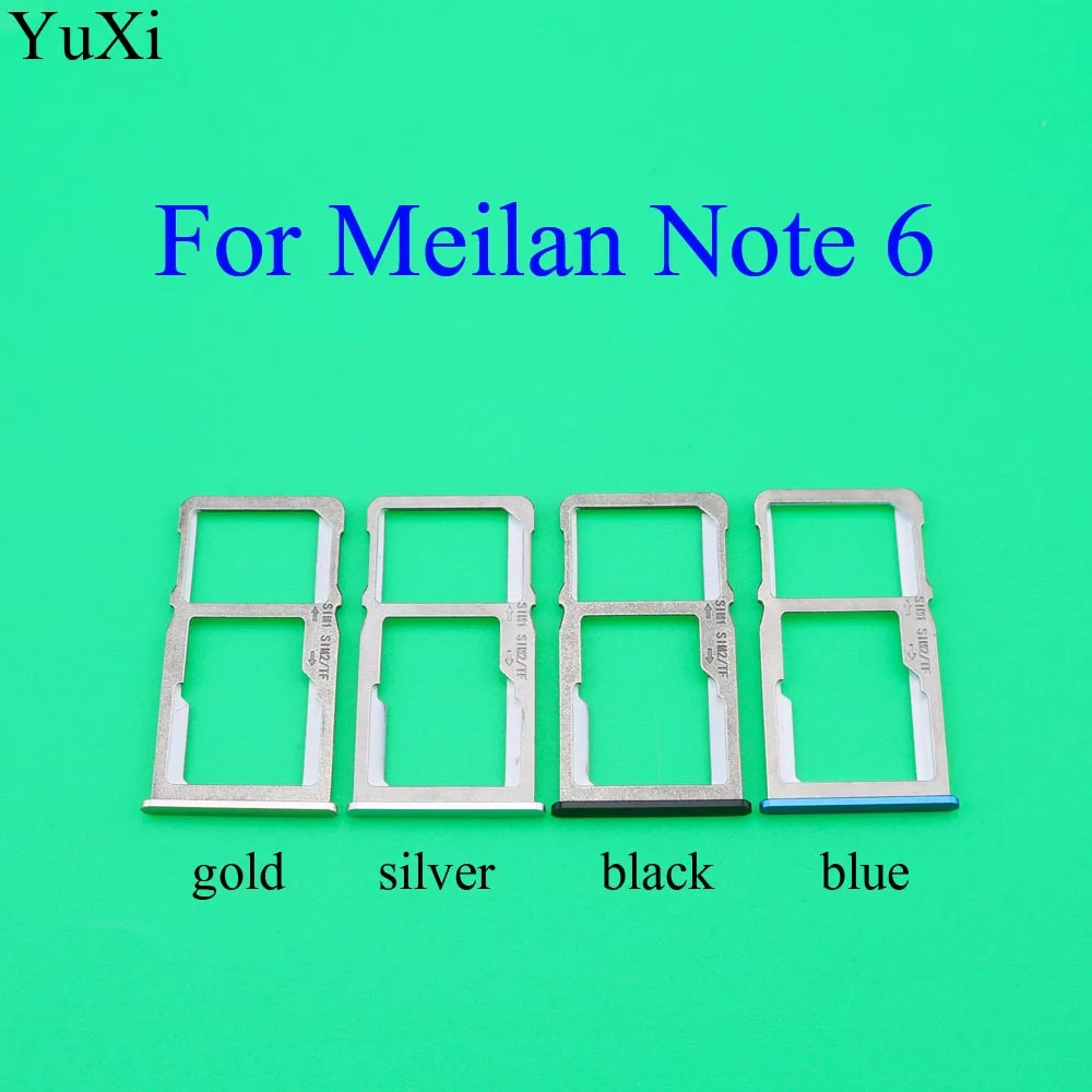 YuXi слот для sim-карты лоток держатель для карт Meizu M3 note 3 Meilan Note3 note5 note 6 мобильный телефон