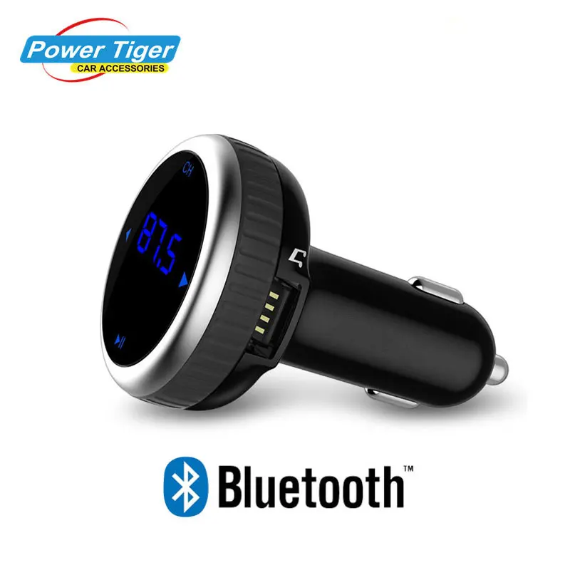 Автомобильный fm передатчик громкой связи MP3 плеер Bluetooth два usb порта с