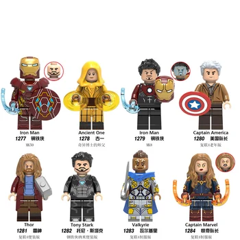 

LEGO 8pcs/Set Avengers: Endgame Ancient One Valkyrie Captain America Building Blocks Figures Bricks Compatible Toys For Kid