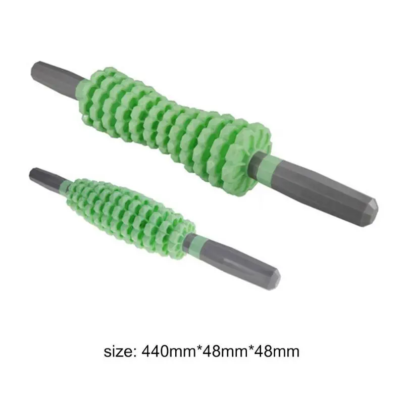 ABS Gym Muscle Relief Massager Yoga Gradient Gear Roller Stick Body Massage Relax Tools for Leg Waist Abdomen Arm for Arm Thigh