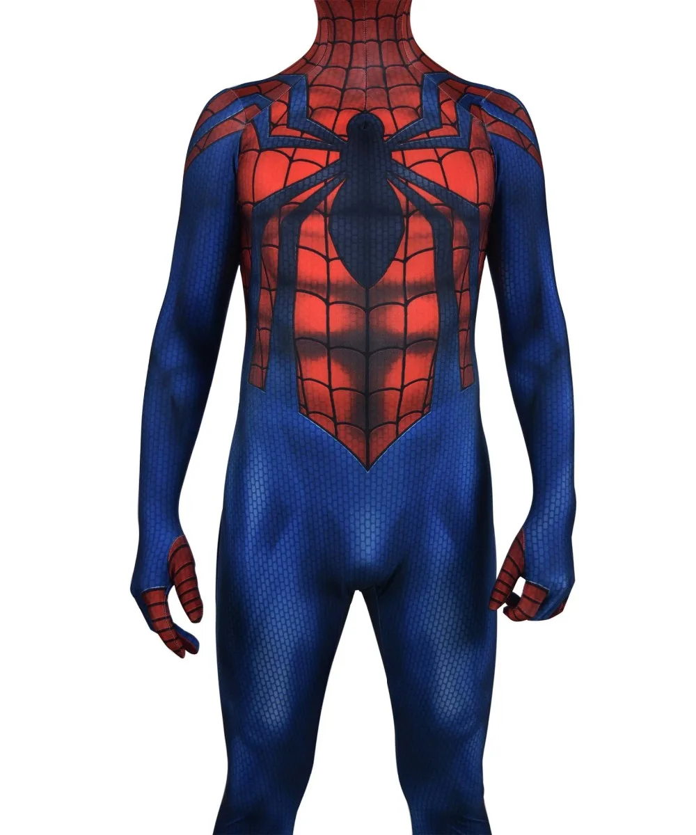 Ben Reilly Spider-Man Cosplay Costume Bodysuit Spiderman Zentai Halloween Adult
