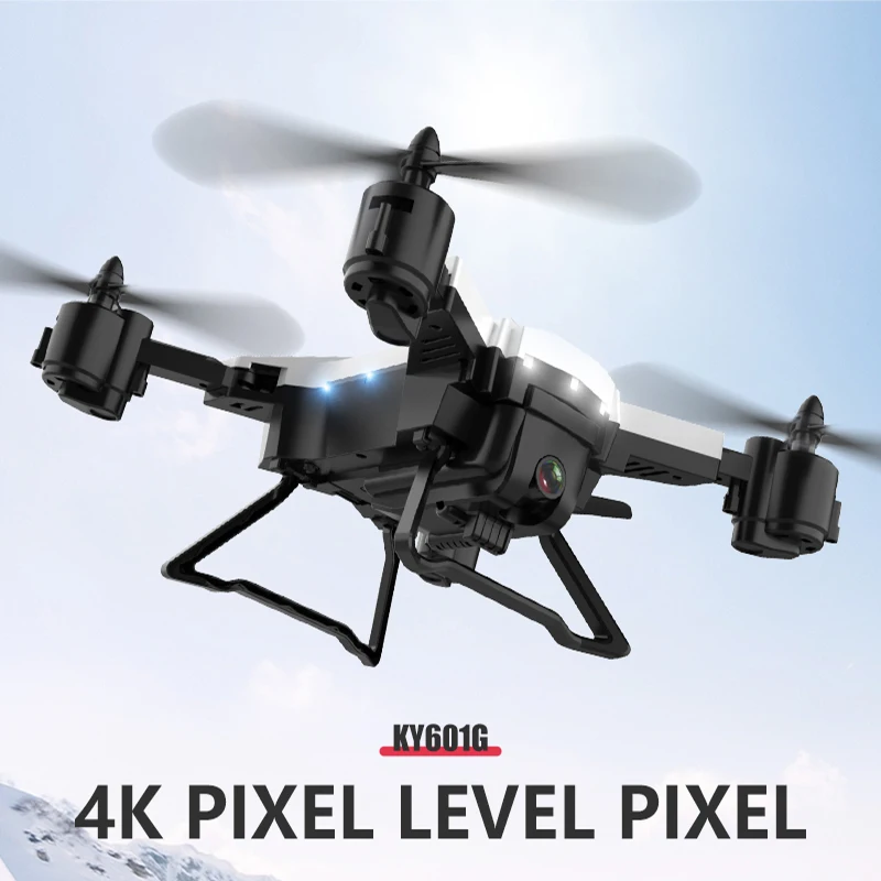 HGRC GPS RC Drone With 4K Wide Angle Camera HD Wifi Fpv KY601G KY601S Professional Foldable Quadcopter Selfie Dron Toys for boys | Игрушки и