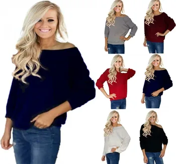 

Daily suit OWLPRINCESS 2019 the autumn winter fashionable bat sleeve knit sweater