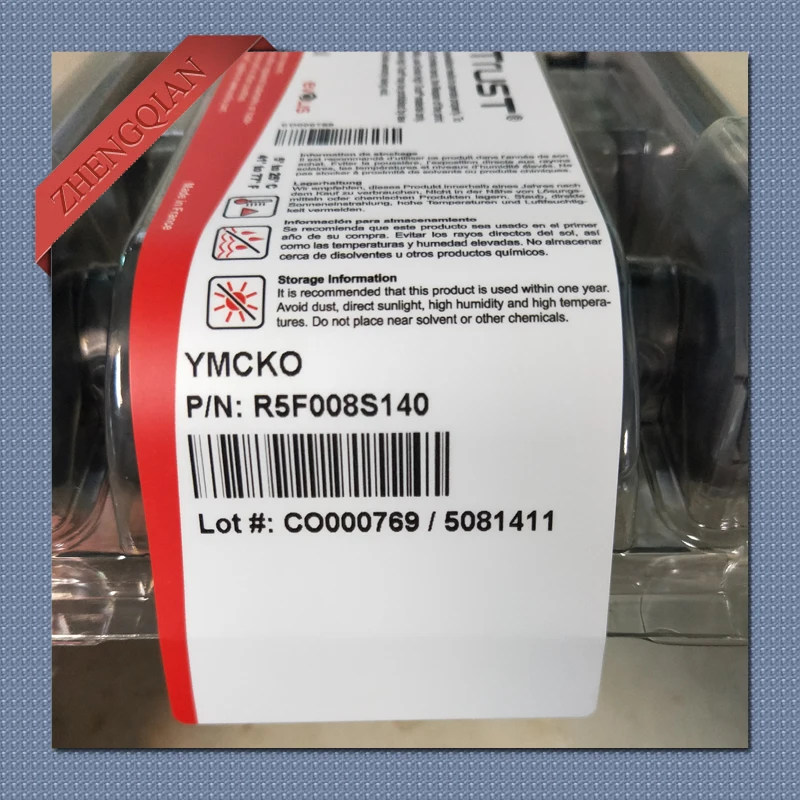 Лента Evolis R5F008S140 для принтера Карт evolis Primacy и zenius|card printer ribbon|evolis ribbonsevolis ribbon |