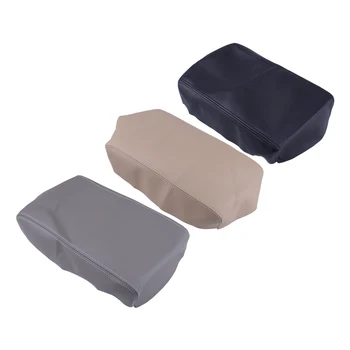 

DWCX Car Center Console Lid Armrest Cover PU Leather Fit for Toyota Camry 2012-2013 2014 2015 2016 2017