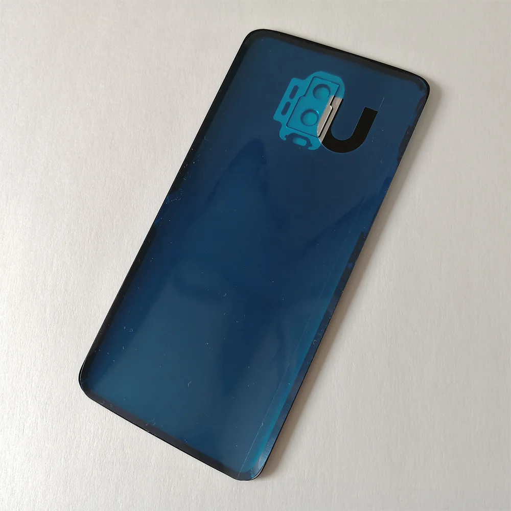 Материал стекло задняя дверь корпуса для one plus oneplus 6T шесть Задняя крышка батареи чехол+ камера Запчасти для объективов
