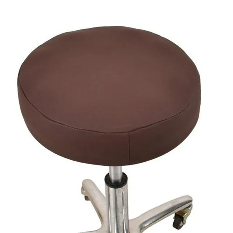 

33 CM Chair Covers Leather Round Seat Cover Thick Waterproof Stool Cover Stool Seat Covers