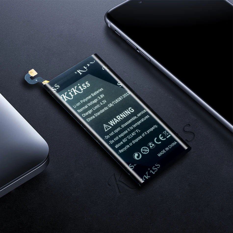 KiKiss батарея для samsung Galaxy S6/S6 Edge Высокая емкость батареи мобильного телефона G920 G920f G925 G925S EB-BG920ABE EB-BG925ABA