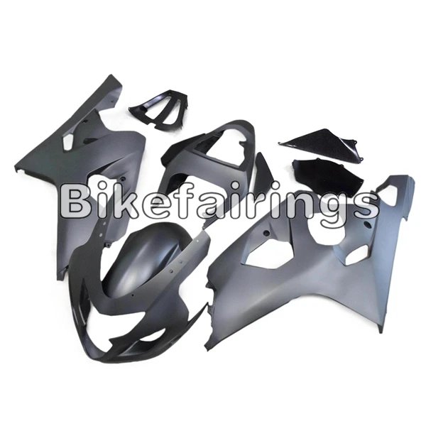 Инъекции полный комплект обтекателя Для Suzuki GSXR600 GSXR750 K4 год 2004 2005 04 05 ABS Пластик мотоциклетный кузов матово-серый Carenes