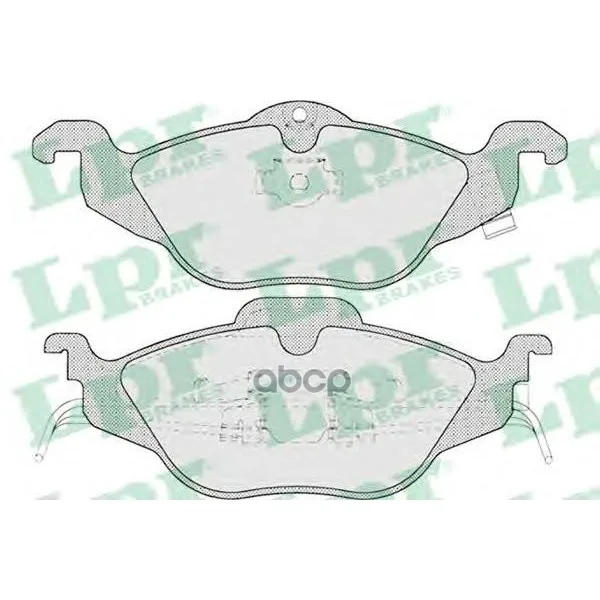 Колодки Тормозные Opel Astra G 1.2/1.4/1.6/1.7d Передние Lpr 05p698 Lpr арт. 05P698