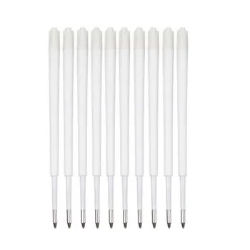 

50pcs/Set Ball Point Pen Refill Blue Ink Black Ink 1.0mm Nib Ballpoint pen Lead Replacement oil Refill smooth writting pen parts