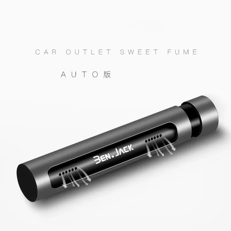 Car Air Freshener Smell in the Car Styling Air Vent Perfume Parfume specially For car lovers and girls - Название цвета: Черный