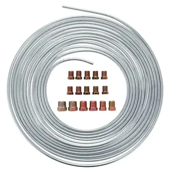 

Corrosion resistance Brake Line Tubing Kit Household Flare Nuts 25 Ft. Roll