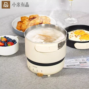 

Youpin Mathome Multifunctional Split Pot Travel Folding Portable Pot 304 Stainless Steel Nonstick Pan Coating Stir Fry Make Soup