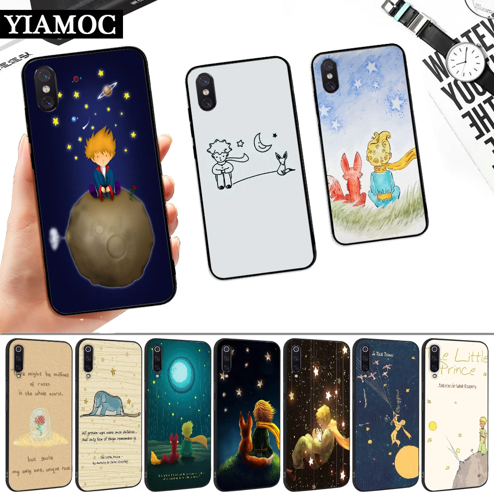 Мягкий силиконовый чехол little prince fox для Xiaomi 6 8 Lite 9 SE F1 A1 A2 A3 9T Pro CC9 CC9E Mix 2S Max 3 |