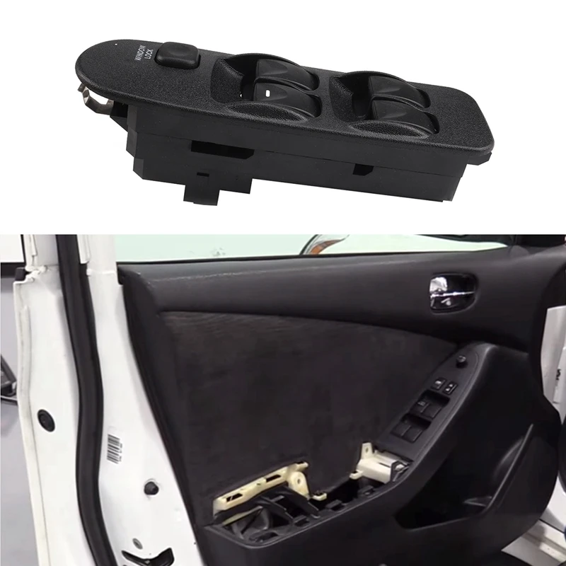 Переключатель управления стеклоподъемником для Mitsubishi MR740599 черный