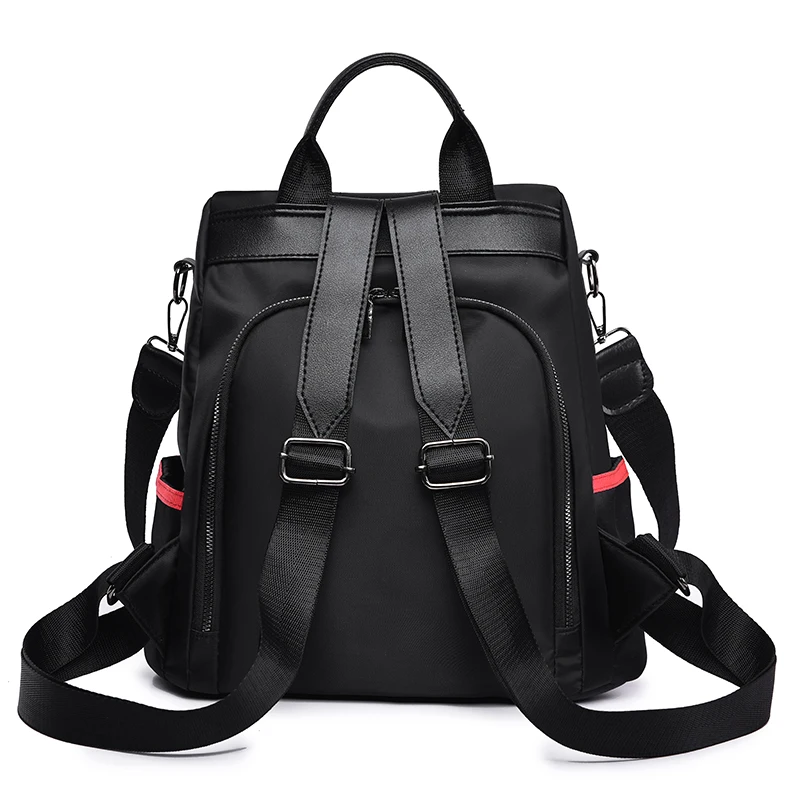  Vadim Anti Thief Bag Women Backpacks Multifunction Female Shoulder Bag Ladies School Bag for Teenag - 33038205375