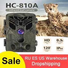HC-810A наружная охотничья камера, скаутская камера 1080P 16MP HD PIR камера ночного видения