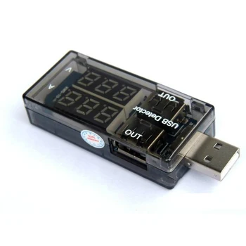 

Taidacent 5 Pc Small USB Voltage Vurrent Meter for USB Charger Real Time Digital Voltage and Current Display USB Voltage Ammeter