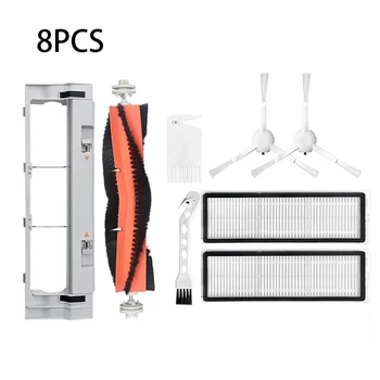 

8Pcs Removable Main Roller Brush Filter Kit For XIAOMI MIJIA 1C STYTJ01ZHM Vacumm Cleaner Brush Cover Filter Screen