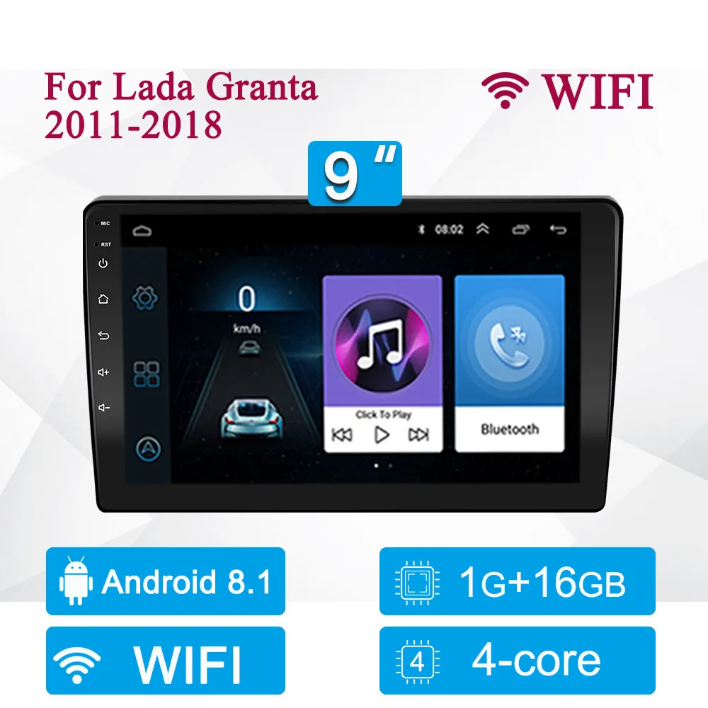 360 Auxiliary System 4G Android 10 Car Radio Multimedia Video Player For Lada Granta 2011 2012 2013 2014-2018 Navigation 2DIN android car video player