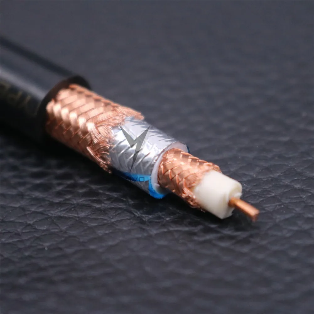 Hi end Fi йиво прозрачные из бескислородной меди OCC медной проволоки 1 ядро экраном RCA