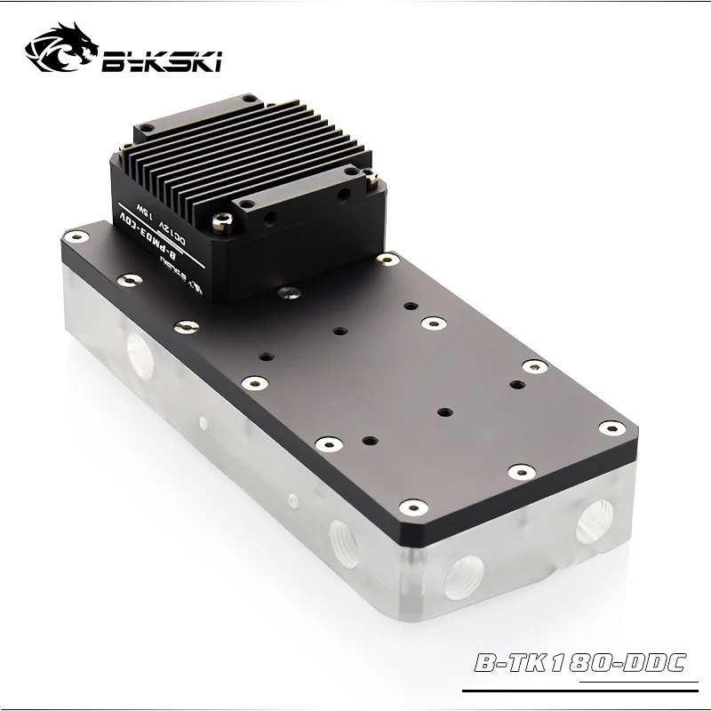 Bykski B-TK180-DDC/B-TK220-DDC, квадратные резервуары, Матовый акриловый насос-бачок