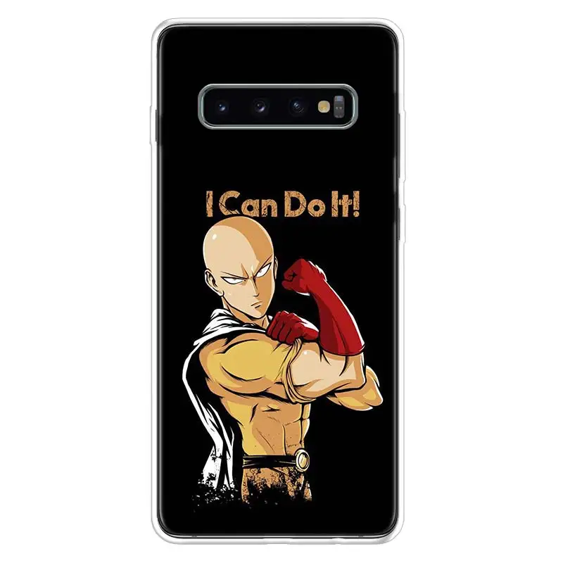 Saitama One Punch Man Samsung Galaxy Note 9 8 S9 S iPhone