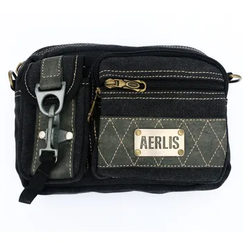 

Aerlis Fashion Brand Men Messenger Chest Sling Bag Casual Travel Solid Canvas Women Shoulder Cross Body Bags Lady Day Pack 1055