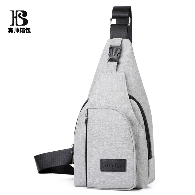 

2019 New Style Large-Volume Oxford Cloth Solid Color Single-shoulder Bag Men And Women Celebrity Style Casual Outdoor Cross-body