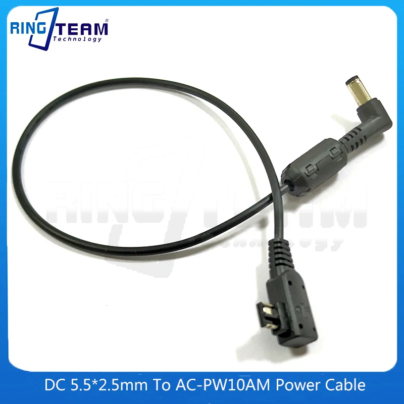Pw10Am Dc5525 Al Cavo Di Alimentazione Ac-Pw10Am Per Le Macchine Fotografiche Di Sony Alpha Dslr-A450 A500 A550 A700 A850 A900 A100H A100K A100B