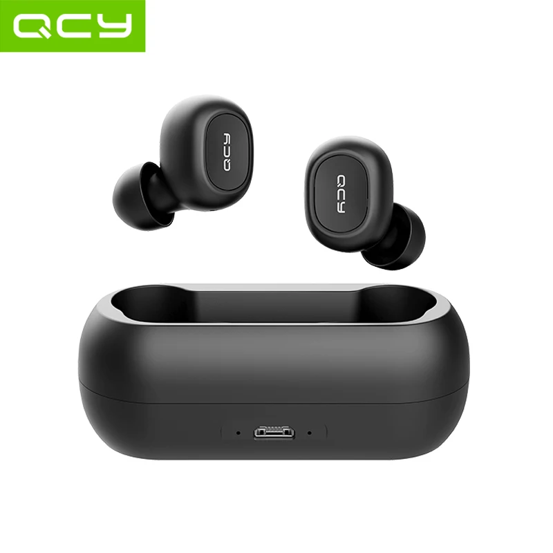  QCY qs1 TWS 5,0 Bluetooth наушники, 3D стерео беспроводные наушники с двойным микрофоном 