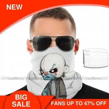 

Clown Joker Mouth Face Mask I KILL THE BUS DRIVER PLUSHIE Facial Mask Funny Fashion Adult with 2 Filters Mask