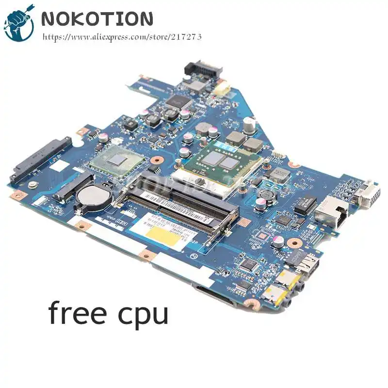 Материнская плата NOKOTION для ноутбука Acer aspire 5742 5733 5742Z 5733Z MBRJY02002 определенное