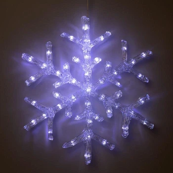 

Figure acrylic. "Snowflake" 39x39x2 cm, 220 V, 50 LED, WHITE 5060091