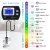 yieryi Portable PH Meter Tester Accurate Digital Pen PH-990 Pocket Aquarium Wine Urine LCD PH Test with Large Screen 2