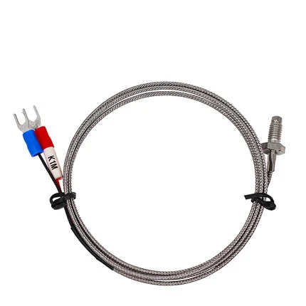

1PCS 1.5 M type K temperature controller 6MM screw type thermocouple control 0-400C probe sensor