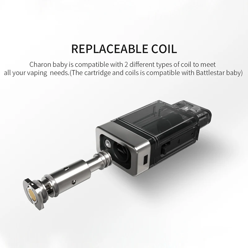 Новейший набор для вейпа Smoant Charon Baby 15 Вт аккумулятор 750 мАч картридж 2 мл катушка 0 6