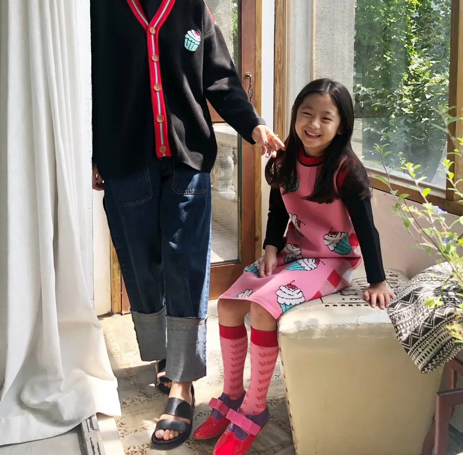 TAO осенне-зимний брендовый свитер с мороженым, спортивный костюм