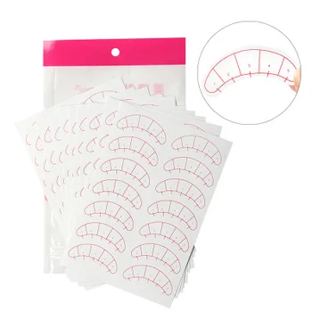 

14PCS Grafting Eyelash Scale Paper Pad Training Patch Under Eye Tips Lash Cosmetic Extension Useful Eye Makeup Accessory Tools