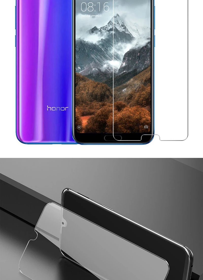 Закаленное стекло для huawei Honor 10 9 Lite 8x 20i 10i Защитное стекло для экрана Honor 10 20, 8C, 8a, 7a, 7c, 9x, Pro, стекло