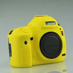 Хороший мягкий силиконовый резиновый защитный чехол для камеры для Canon 6D 5D3 5D4 80D 800D сумка для камеры DXAC