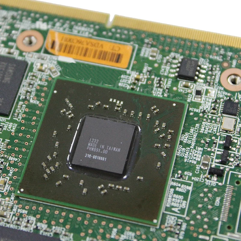 AMD HD6770M 1G Видеокарта VGA GPU GDDR5 для hp 8560W 8760W pirepro M5950 ноутбук 216-0810001