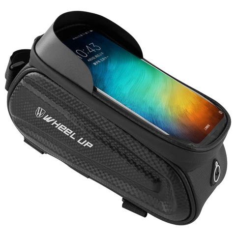 Bike Bicycle Handlebar Bag Pannier Waterproof Fit Below 7 Inches Phone Bicycle Bag Riding Equipment