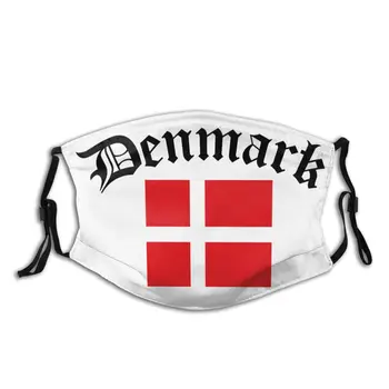 

Denmark Flag Adult Non-Disposable Face Mask with filter Dust Mask Protection Mask Respirator Mouth Muffle
