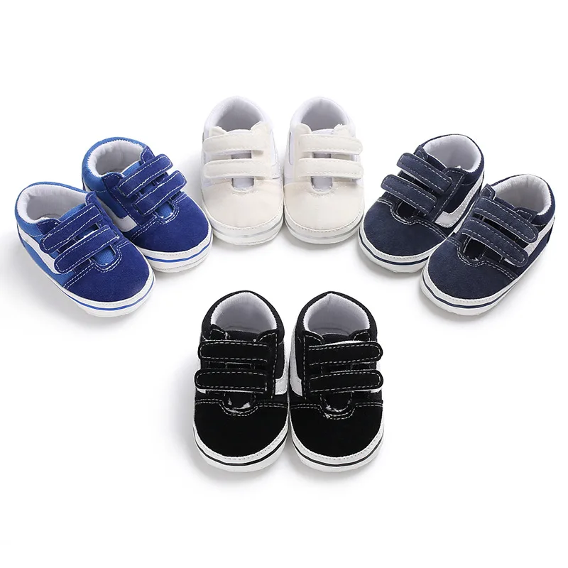

Spring and Autumn 0-1 years old fashion male baby casual soft shoes non-slip stitching color baby toddler shoes