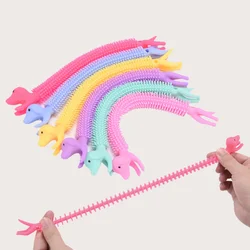 Corde de ver extensible TPR jouets Anti Stress ficelle Fidget autisme Vent jouets décompression jouet squishy jouet 