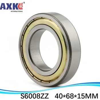 

Deep Groove Ball Bearings Free Shipping SUS440C Environmental Corrosion Resistant Stainless Steel 2pcs S6008ZZ 40*68*15 Mm * AXK