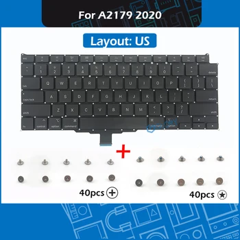 

New A2179 Keyboard for Macbook Air 13" A2179 Keyboard with Screws set US Layout 2020 Year EMC 3302