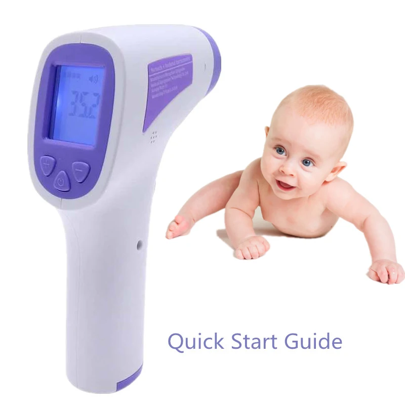 

1pc Forehead Thermometer baby Adult LCD Body measurement Forehead Ear Thermometer Gun Temperature Measurement Tool Fast Shipping
